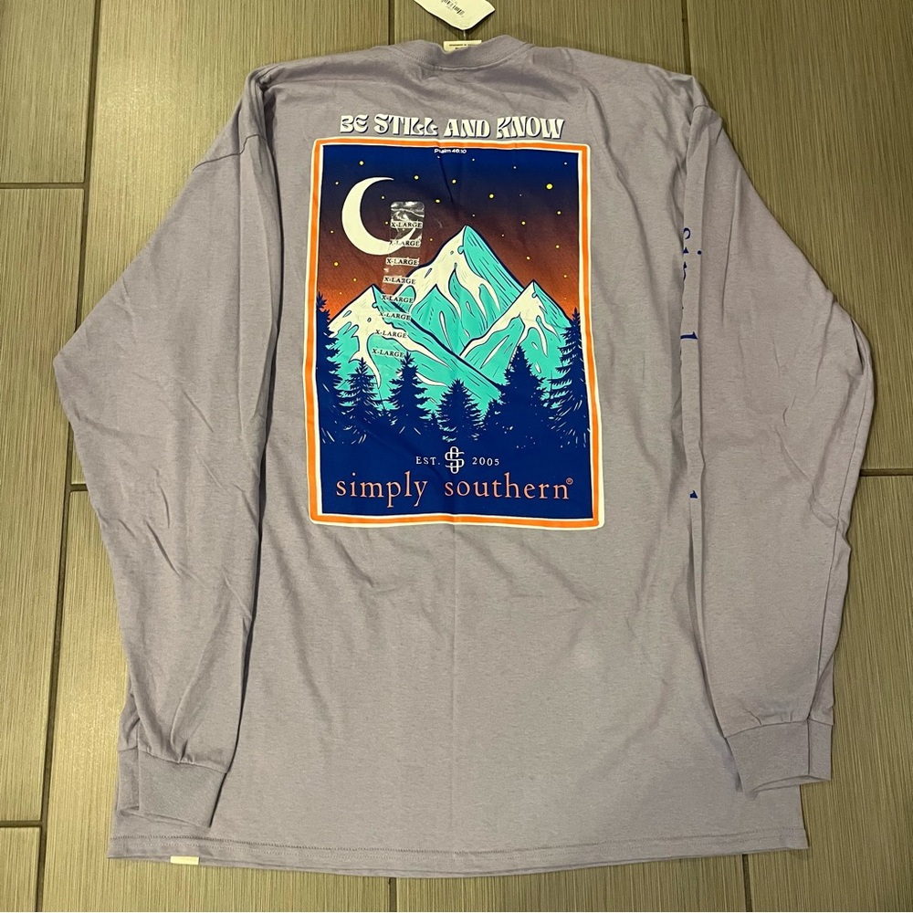 NWT Simply Southern Long Sleeve Shirt
